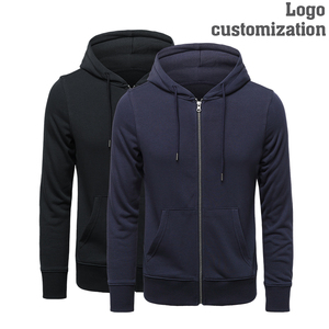 Sudaderas con Capucha y Cremallera para Hombre, Personalizadas al por Mayor con Logotipo Bordado e Impresión Digital, Forradas de Felpa, Impermeables, para Invierno, Unisex - Product Image 4
