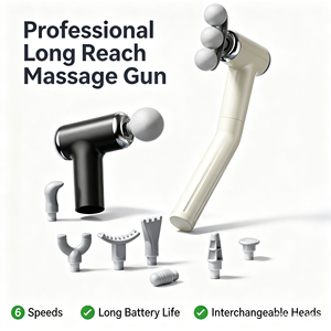<span class=keywords><strong>Pistolet</strong></span> de <span class=keywords><strong>massage</strong></span> avec poignée d'extension, angles réglables, pour <span class=keywords><strong>massage</strong></span> des tissus profonds du dos, des lombaires et des épaules, <span class=keywords><strong>pistolet</strong></span> de <span class=keywords><strong>massage</strong></span> extensible pour le dos - Product Image 2