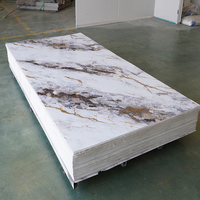 Lámina de PVC UV de Alta Calidad de 3 mm 1220*2440 mm, Panel de Pared Moderno Impermeable, Decoración de Interiores, Tableros para Techo