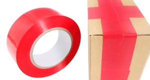 <strong>Wholesale</strong> Red BOPP Express <strong>Packing</strong> Box Sealing <strong>Tape</strong> Transparent with Pressure Sensitive Acrylic Glue for Sealing - Product Image 6