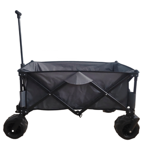 Chariot à main pliable réglable en acier pour enfants Transport populaire de camping et de plage avec chariot de plage personnalisable OEM à quatre roues - Product Image 3