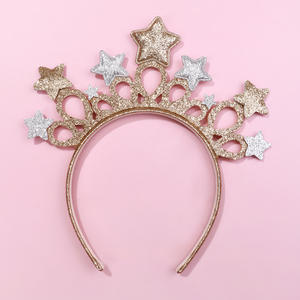 عصابة رأس للأطفال تاج إبداعي متسلسل للأطفال من البلاستيك صبياني - Product Image 6