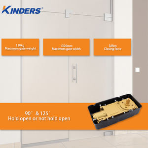 Máquina de resorte de piso de puerta de madera 7300 Venta caliente Cierrapuertas de vidrio Oficina/hotel/Centro comercial Resorte de piso para puerta de vidrio - Product Image 2