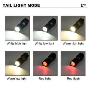 Công suất cao LED Đèn pin 30 Wát trắng Laser LED + COB Torch USB có thể sạc lại zoom đèn lồng được xây dựng trong 8000mAh Torch ánh sáng - Product Image 5
