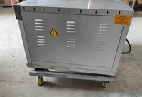 Four à pâtisserie électrique à 1 niveau et 2 plateaux, contrôle numérique, thermostat réglable intégré, 2800W, pour boulangeries, hôtels, utilisation 220V/380V