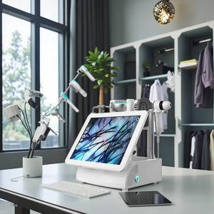 Mesin pemijat rambut rontok, analisis rambut Wifi kepala kulit kepala 5 dalam 1 analisis perawatan pemulihan rambut rontok - Product Image 1