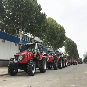 China Agriculture Farm 160HP 4X4 Big Farming Tractor Machine QLN-1604 Four Wheel Farm Tractor Rice Field Sale Philippines