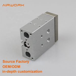 DFM FESTOs Pneumatischer Aluminium-Kolbenzylinder mit Führungsstange für Klemm-, Hebe- und Stopp-Anwendungen - Product Image 2