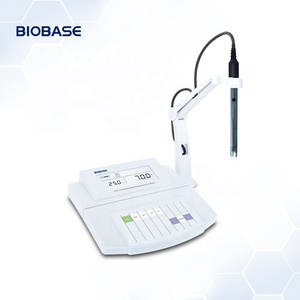 เครื่องวัดค่า pH แบบตั้งโต๊ะ BIOBASE พร้อมจอแสดงผลความลาดเอียงของอิเล็กโทรดอัตโนมัติ ระบบชดเชยอุณหภูมิอัตโนมัติ สำหรับห้องปฏิบัติการ - Product Image 1