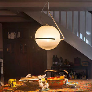 Nordic moderna palla ciondolo luce minimalista design creativo acrilico lampadario <span class=keywords><strong>a</strong></span> <span class=keywords><strong>sfera</strong></span> per soggiorno sala da pranzo bar camera da letto - Product Image 2