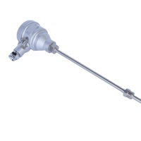 Capteur thermique PT100 RTD de base, OEM personnalisé, en acier inoxydable, étanche, résistant aux chocs, haute précision, conception avancée