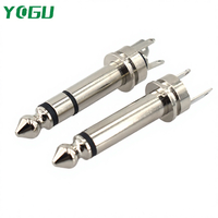 Connecteur audio YOGU 6,35 mm TS pour système de sonorisation PA, câble d'extension audio mono, connecteur de raccordement