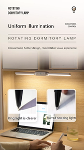 Rechargeable LED Touch Control Reading Light for Home Eye-Caring Table <strong>Lamp</strong> with Night Light USB Input Port for Reading Rooms - Product Image 4