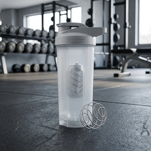 Shaker portable en Tritan et cuivre Uttar Brown pour mixeur, écologique, compatible lave-vaisselle, design personnalisable, gourde de voyage 700 ml avec couvercle rabattable - Product Image 5