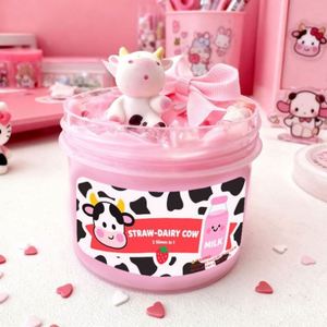 Paquete de Slime Esponjoso con Decoración de Purpurina Hecha a Mano, Juguete Educativo para Niños, Divertido, Seguro y Relajante para Aliviar el Estrés - Product Image 1