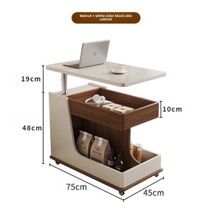 Hiện đại cao cấp pháp di động sofa giỏ hàng nâng bền rắn gỗ Nhà Bàn cà phê đa chức năng cho căn hộ nhỏ - Product Image 5