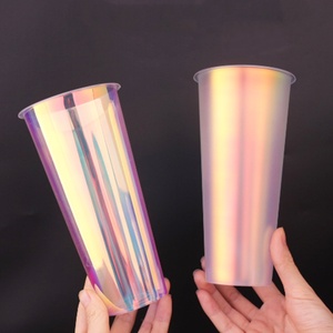 Hiệu ứng Cầu Vồng Trong nhãn khuôn Logo tùy chỉnh nhãn cầu vồng bóng và mờ - Product Image 1