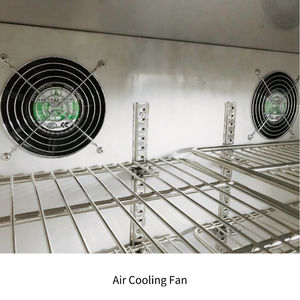 Refrigerador Comercial de Aço Inoxidável Arsenbo com Mesa de Trabalho Refrigerada e Armário para Saladas - Product Image 5