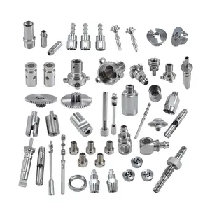 قطع مصنعة بدقة عالية باستخدام تقنية التصنيع بالتحكم الرقمي بالحاسوب، خدمة خراطة من النوع السويسري، تصنيع من الفولاذ المقاوم للصدأ والألومنيوم والتيتانيوم والنحاس، خدمة طحن وتصنيع بالتحكم الرقمي بالحاسوب - Product Image 3