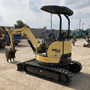 Mini-excavatrice sur chenilles d'occasion 2,5 tonnes, moteur diesel Yanmar, certifiée CE, boîte de vitesses, origine Japon, livraison gratuite - Product Image 5