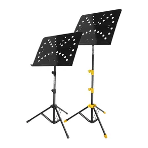 87-140cm Durable Music Book Stand With Angle Adjusting Knob