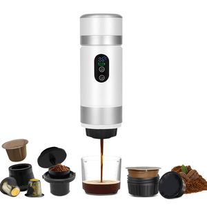 Nouvelle Machine à <span class=keywords><strong>expresso</strong></span> électrique en plastique Portable entièrement automatique charge USB pour voyage en voiture utilisation extérieure <span class=keywords><strong>café</strong></span> <span class=keywords><strong>moulu</strong></span> Compatible - Product Image 1