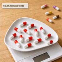 Capsules végétales vides HPMC Premium, tailles 000, 00, 0, 1, 2, 3, 4, sans TiO2, sans EO, pour marques de compléments alimentaires en marque blanche