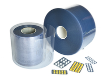 Alimentation directe 0.3mm 0.4mm 0.5mm 1mm d'épaisseur Film plastique transparent en PVC rigide rouleau de PVC
