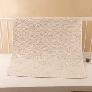 <span class=keywords><strong>Matelas</strong></span> à <span class=keywords><strong>langer</strong></span> respirant pour bébé, surface en coton, protection de <span class=keywords><strong>matelas</strong></span> réutilisable et anti-fuite pour tout-petits, soins menstruels - Product Image 4