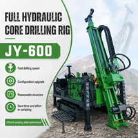 Vente directe usine – Foreuse carottière diesel sur chenilles de 600 m, capacité multi-diamètres, système entièrement hydraulique, échantillonnage rapide