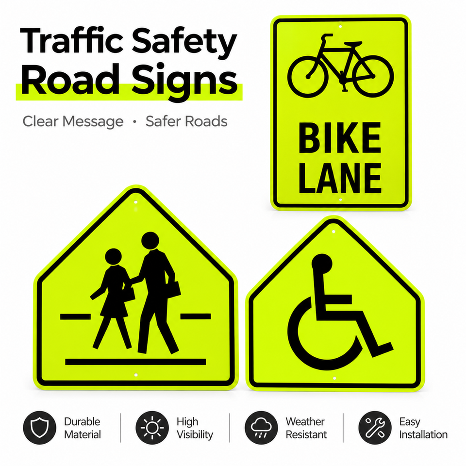 Refractive Traffic Sign Philippines LTO Reflective Traffic Warning Signs Aluminum Bike Lane ...