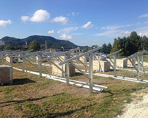 Systèmes de montage au sol en aluminium pour panneaux solaires de 5 kW, adaptés aux panneaux solaires - Product Image 2