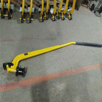 Chariot de manutention simple pour voies ferrées, destiné à la maintenance et la pose de voies, fabriqué en Chine
