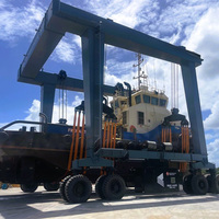 Lève-bateau électrique professionnel en aluminium pour l'amarrage et le stockage