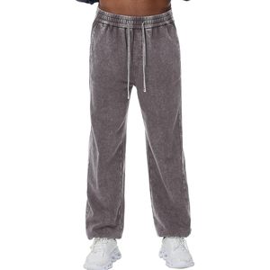 Keeps showing Mens Sweatpants Acid Washed Cotton <b>Elastic</b> Waist Joggers Drawstring Workout Long Pants - Product Image 2
