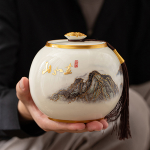 Custom personalizzato grande valigia Set da tè <span class=keywords><strong>scatola</strong></span> <span class=keywords><strong>regalo</strong></span> di lusso colore personalizzato tazza da caffè in ceramica artigianato per confezione <span class=keywords><strong>regalo</strong></span> in legno - Product Image 5