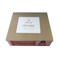 Sachet de tisane en carton kraft avec logo personnalisé Boîtes d'emballage cadeau avec séparateurs Boîtes d'emballage magnétiques avec sachets de thé pour gobelet en verre