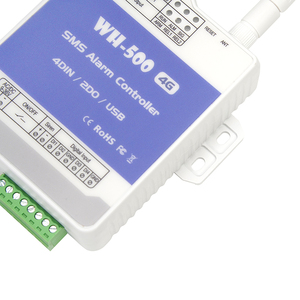 WH-500 GSM 3G 4G SMS รีโมทคอนโทรลเลอร์ ระบบเตือนภัย 4DIN และ 2DO - Product Image 6
