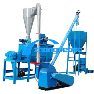 Animal poultry cattle chicken fish feed pellet making machine feed processing machine 2 buyers