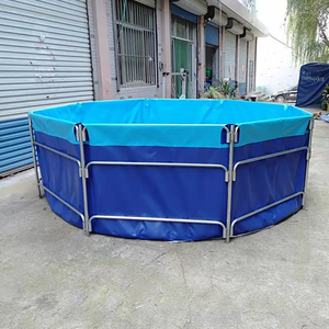 Lona para Piscinas de Peces, Tanque para Acuicultura, <span class=keywords><strong>Acuario</strong></span> Grande para Exteriores para Koi - Product Image 5