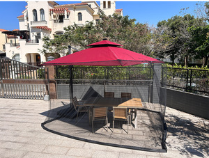 <span class=keywords><strong>Parasol</strong></span> de jardin pliable léger en polyester avec <span class=keywords><strong>moustiquaire</strong></span> intégrée pour lit, idéal pour le camping (pour adultes) - Product Image 5