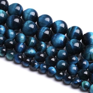 <span class=keywords><strong>Perles</strong></span> rondes en œil de tigre vert naturel 6mm 8mm, pierres précieuses en vrac pour la fabrication de bijoux, bracelet et collier DIY, brin de 15 pouces, qualité AAA - Product Image 2