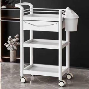 Beauty salon specific beauty cart, mobile multi-layer with drawers, <b>tool</b> cart, barber shop, nail salon, hospital, handcart - Product Image 6