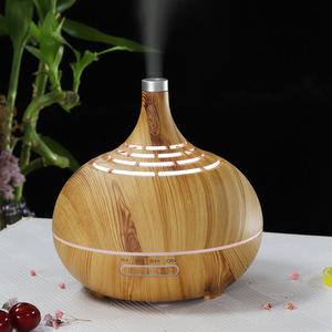 Ultrasonic 400ml Plastic Essential Oil Aromatherapy Humidifier Air Purification 2-8 Hour <b>Timer</b> Power-Off Water Shortage Home Car - Product Image 5