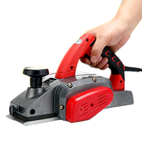 Raboteuse à Bois Électrique Multifonctionnelle Portable de Bureau pour Petite Ébénisterie Domestique, avec Fonction de Découpe et Presse pour Planche à Découper