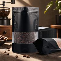 Packfortune Heat Seal Transparante Staande Pouch met doorzichtig venster Folie Plastic Verpakkingstas voor snoep gedroogd fruit