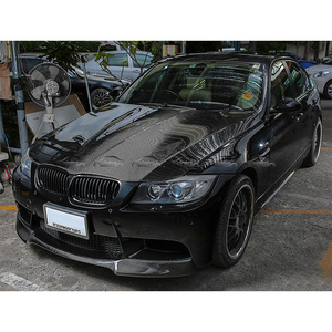 Fibra di carbonio V stile paraurti anteriore labbro Splitter mento Splitter per BMW 3 <span class=keywords><strong>serie</strong></span> E90 Pre LCI M3 <span class=keywords><strong>2009</strong></span> + - Product Image 3