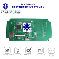 YYCT PCBA-07 OEM/ODM Garantie 30 mois Matériau en aluminium à haute teneur en TG personnalisé Épaisseur de cuivre 0,3-4 mm PCB à vias aveugles enterrés