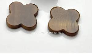 Encantador diseño de hoja de trébol con piedras mixtas, piedras preciosas sueltas para hacer joyas, anillos únicos, pendientes, colgantes - Product Image 6