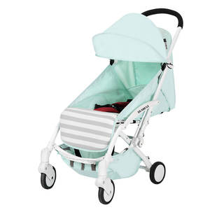 <span class=keywords><strong>Poussette</strong></span> de bébé en alliage d'aluminium pour nouveau-né, sacoche Portable et légère, taille cabine - Product Image 4